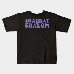 Shabbat Shalom Kids T-Shirt